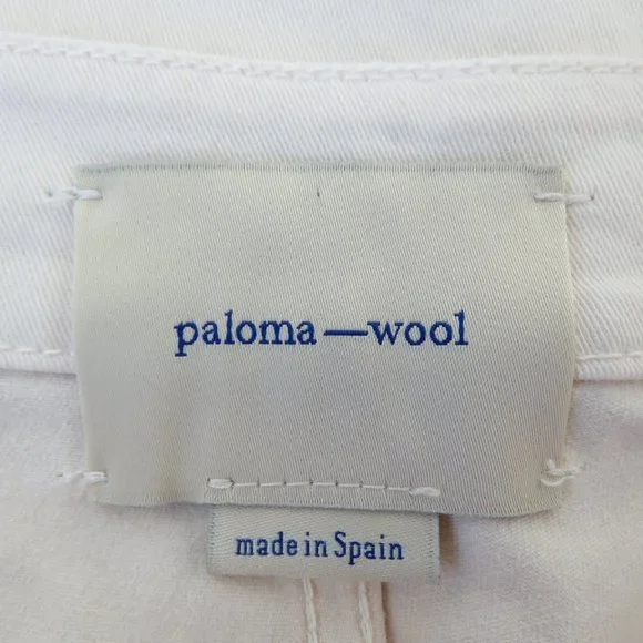 PALOMA WOOL Margherita Cream Ecru Cotton Twill Pants Size EU 34 / XS NWT - Picture 13 of 15